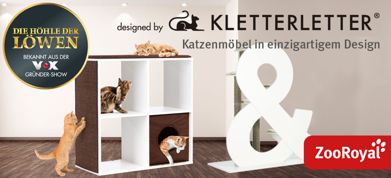 KletterLetter Katzenmöbel - Zooroyal Mein Haustier Kletterletter 780x356 1791