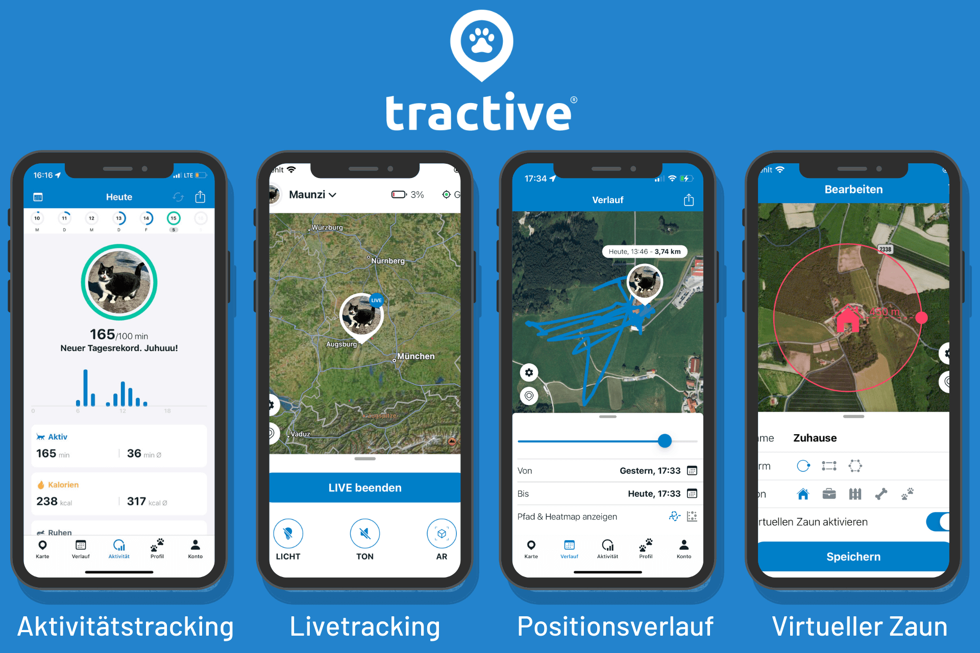 Tractive GPS Cat Tracker